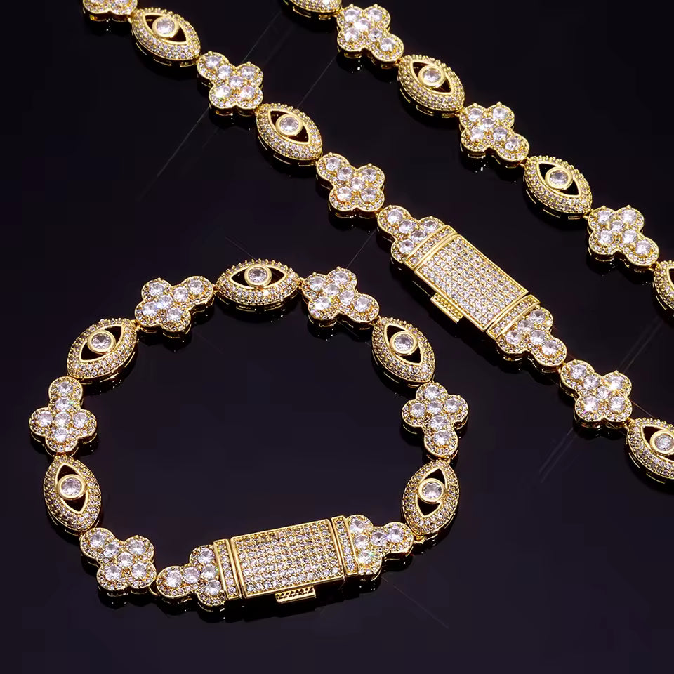 Royal Cipher: Ornate Link Bracelets