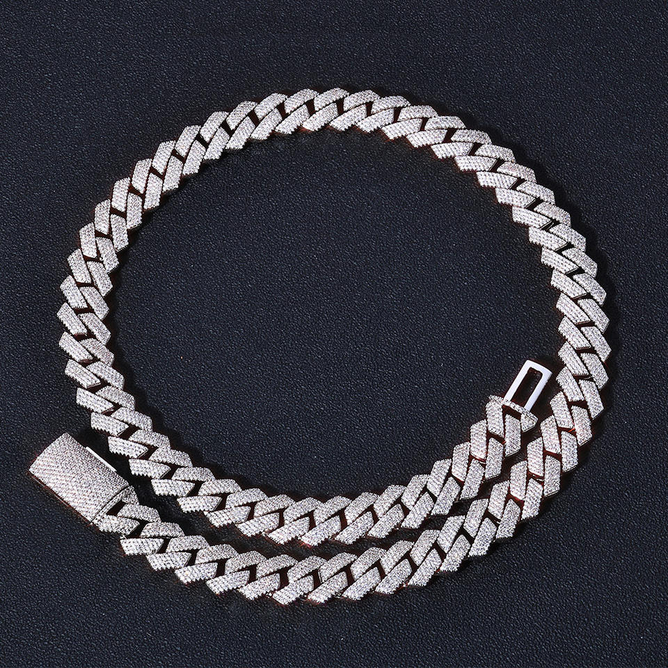 Frost Reign: Pavé Cuban Link Chain