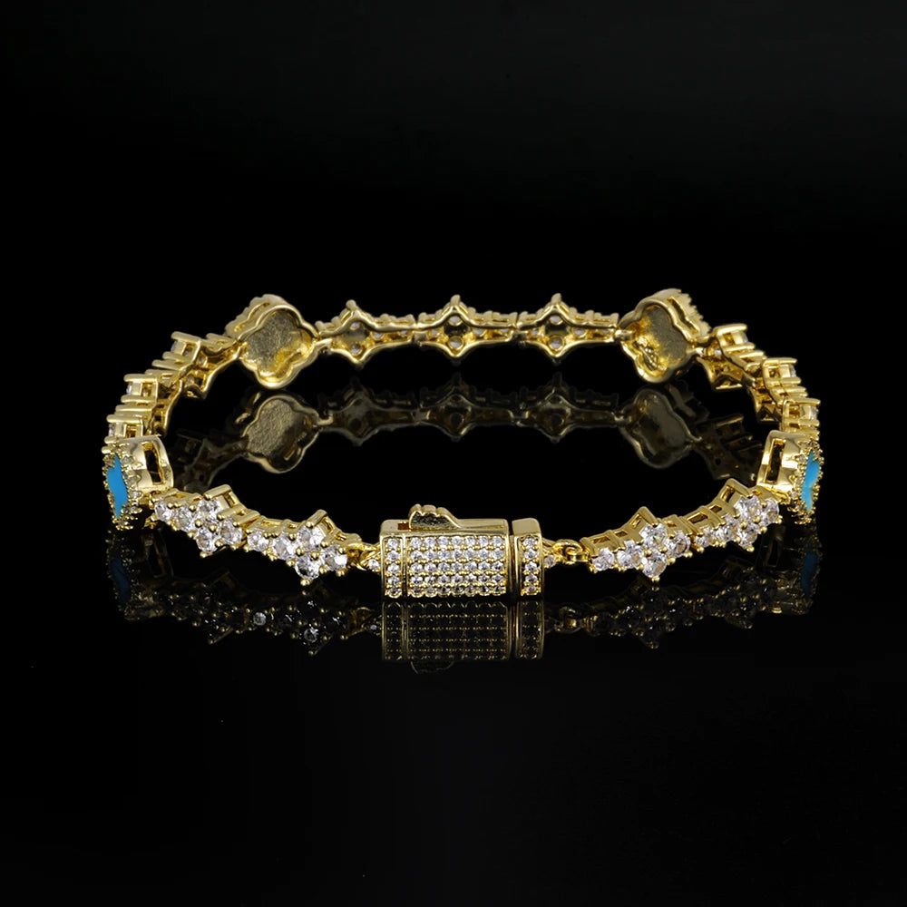 Chromacrest Links: Regal Gem Bracelets